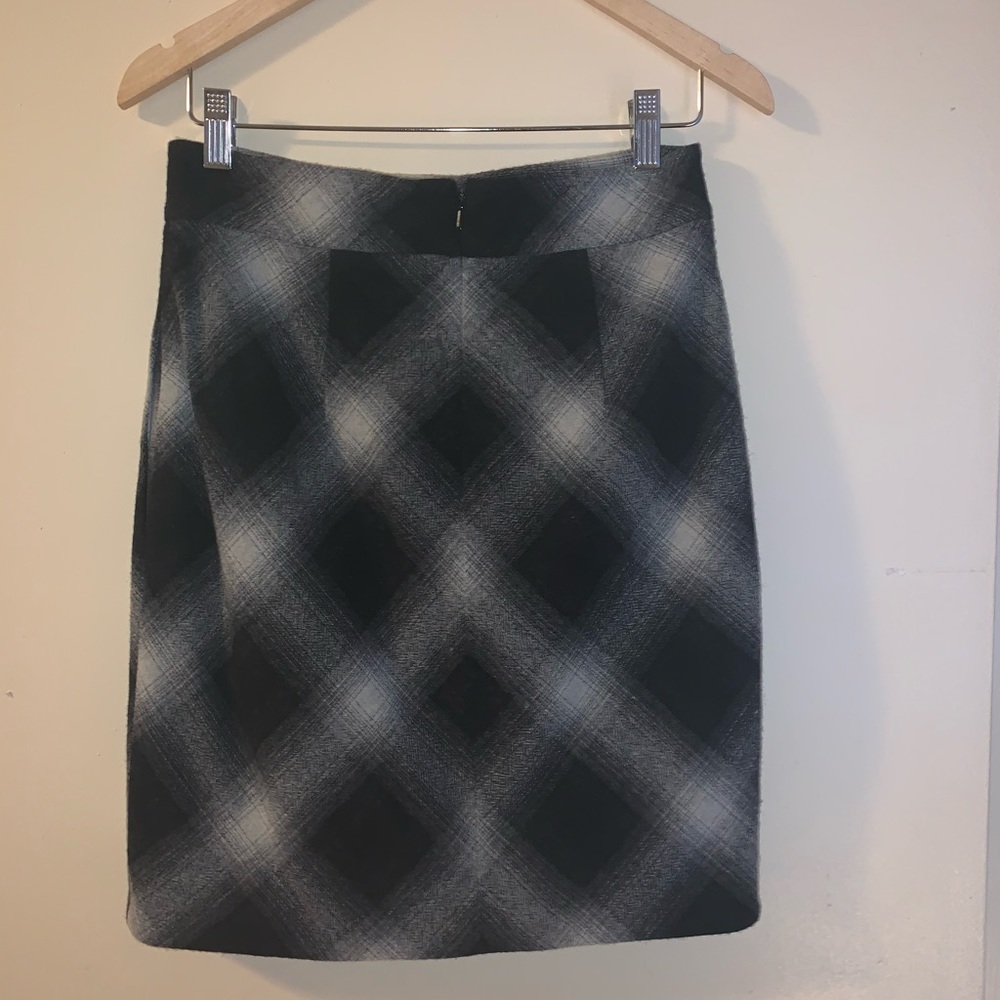 Robert Rodriguez Wool Pencil Skirt